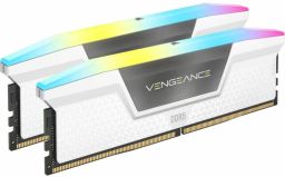 Corsair 64GB DDR5 5200MHz Kit(2x32GB) Vengeance RGB White