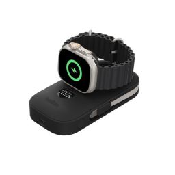 Belkin BoostCharge Pro 10000mAh PowerBank with Apple Watch Charger Black