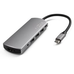 FIXED 6-portos USB 3.0 Hub Space Gray