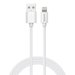 Savio Cl-193 USB 2.0 USB-A to Lightning cable 2m White