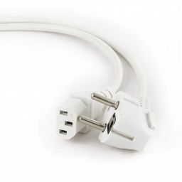 Gembird PC-186W-VDE Power cord (C13) VDE approved 1,8m White