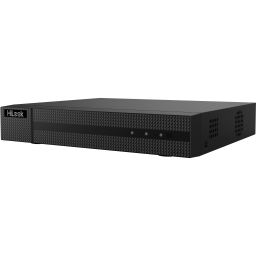 HiLook DVR-204Q-M1 /4 csatorna/H265+/1080p@15fps/5MP lite@12fps/1x SATA/MD 2.0/THD DVR Hybrid rögzítő