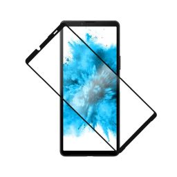 FIXED teljes képernyőt védő 2,5D edzett üveg Sony Xperia 10 VII készülékhez, fekete