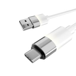 Avax CB313 GLOWY USB-A - USB-C cable 2m White