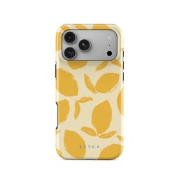 Burga Tough Magsafe Case for iPhone 17 Pro Lemon Tart