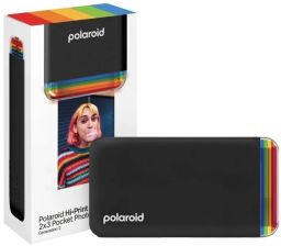 Polaroid Hi·Print 2x3 Generation 2 Pocket Photo Printer Black + Fotópapír