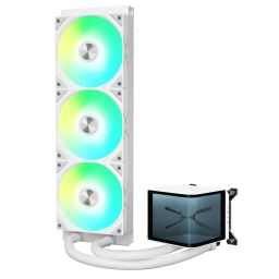 TRYX PANORAMA  AIO CPU hűtő, ARGB - 360 mm, fehér