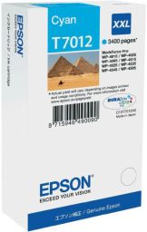 EPSON T7012 (C13T70124010) XXL (3,4K) CIÁN EREDETI TINTAPATRON LEÉRTÉKELT