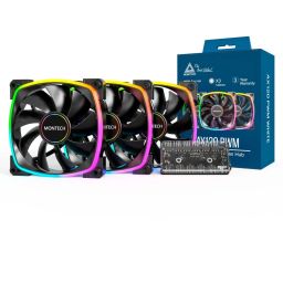 Montech AX120 PWM 3 in 1 Pack Black