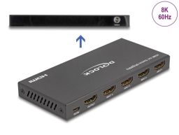 DeLock HDMI Switch 4 x HDMI in to 1 x HDMI out 8K 60 Hzt