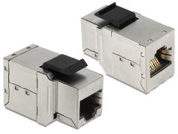 DeLock Keystone Module RJ45 jack > RJ45 jack Cat.6