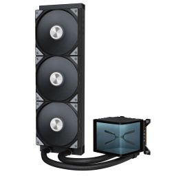 TRYX PANORAMA  AIO CPU hűtő, 360 mm, fekete