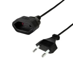 Logilink Hálózati Hosszabbító 0,2m Black