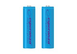 Esperanza 2000mAh AA Ni-MH akkumulátor 2db/csomag Blue