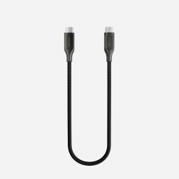 Nomad Kevlar USB4, USB-C to USB-C cable 0,3m Carbide V3