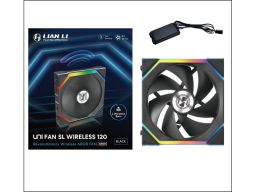 Ventilátor Lian Li UNI FAN SL Wireless ARGB PWM - 120mm, fekete