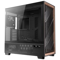 Számítógépház Antec Flux Pro Full-Tower, E-ATX, Edzett üveg – fekete