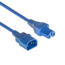 ACT Powercord C14 - C15 5m Blue