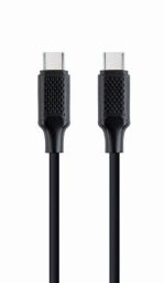 Gembird 100 W Type-C Power Delivery (PD) charging & data cable, 1.5 m Black