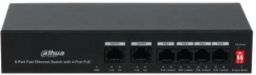 Dahua PoE switch - PFS3006-4ET-36 (4x100Mbps af/atPoE+ 2x100Mbps port, 36W)