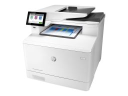 HP Color LaserJet Enterprise MFP M480f, Color, Printer for Business, Print, copy, scan, fax, Compact Size; Strong Security; Two-sided printing; 50-sheet ADF; En
