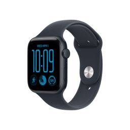 Apple Watch SE3 v2 GPS 40mm Midnight Aluminium Case with Navy Blue Sport Band - S/M