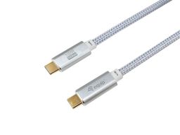 EQuip USB-C 3.2 Gen2 to USB-C 100W cable 3m White