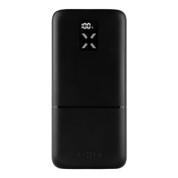 FIXED Zen 30 powerbank, 30 000 mAh, 20W PowerDelivery, 1 db USB-C és 2 db USB-A kimenet, LED kijelző, 5V/9V/12V kimeneti feszültség, fekete