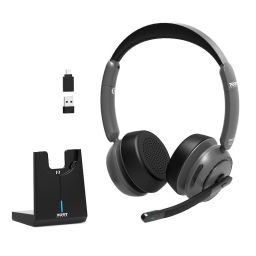 Port Designs Bluetooth stereo microphone helmet with PRO ON''''R 700 base Headset Black
