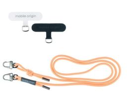 Mobile Origin Lanyard rope 6 mm, 82 - 163cm Peach Fuzz