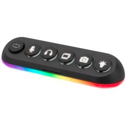 HUB USB Streamplify Hub Deck 5 RGB 12V Fekete