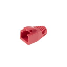 ACT RJ45 boot for 8.0 mm cable 25db Red