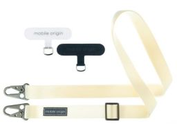 Mobile Origin Lanyard tape 25mm, 84 - 165cm White