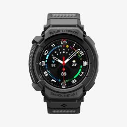Spigen Rugged Armor Pro for Samsung Galaxy Watch 8 Classic (46mm) Matte Black