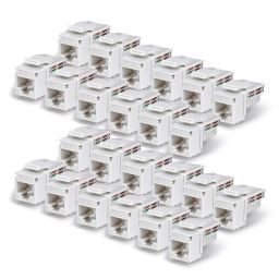 Startech Cat6 Keystone Jack 24-Pack White