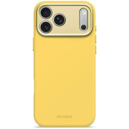 Decoded AntiMicrobial Silicone Backcover for iPhone 17 Pro Max Yuma Yellow