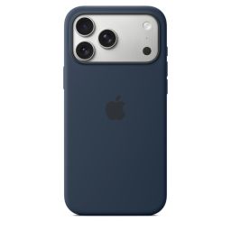 Apple iPhone 17 Pro Max Silicone Case with MagSafe Midnight
