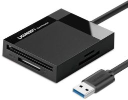 UGREEN CR125 4in1 USB3.0 Card Reader Black