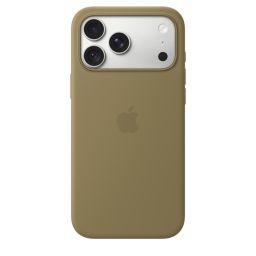 Apple Magsafe silicone case for iPhone 18 Pro Max Olive