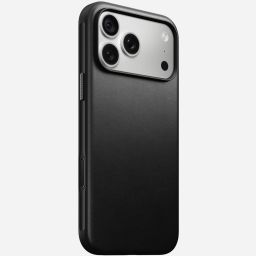 Nomad Modern Leather Case for iPhone 18 Pro Max/17 Pro Max Black