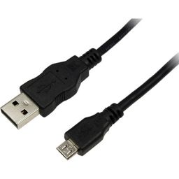 OEM USB-A 2.0 - USB-B 2.0 mini 5pin M/M adatkábel 3m fekete