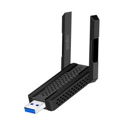 Logilink WL0250 Wi-Fi 6E 5.8 GHz USB adapter Black