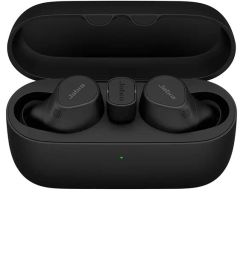 Jabra Evolve2 Buds USB-C MS Headset + Wireless Charging Pad Black