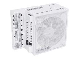 Tápegység Lian Li EDGE EG1200 80 PLUS Gold, + USB HUB, PCIe 5.1, ATX 3.1 - 1200 Watt, fehér