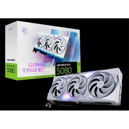 MSI Videokártya PCI-Ex16x nVIDIA RTX 5080 GAMING TRIO WHITE 16GB DDR7 OC