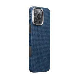 Pitaka Tactile Woven Case PTK iPhone 16 Pro Max Dark Blue