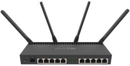 MikroTik RB4011IGS+5HACQ2HND-IN 10port GbE LAN 1x10GbE SFP+ port Dual-band 802.11ac Wi-Fi router
