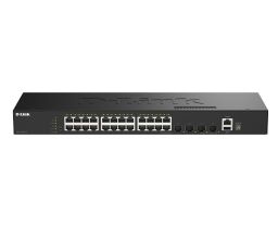 D-Link DGS-1530-28 24-Port Gigabit Stackable Smart Managed Switch