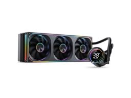 Jonsbo TH-360 AiO vízhűtés, ARGB, kijelző – 360 mm, fekete