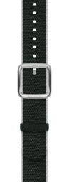 Withings Recycled Woven PET Wristband 18mm Khaki Green, White & Silver